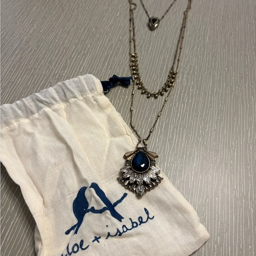 Chloe + Isabel Monarch Convertible Layered Necklace Set - Picture 8 of 14